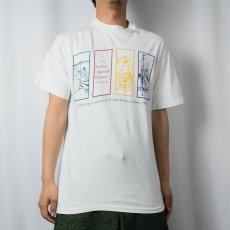 画像2: 90's Norman Rockwell Museum USA製 アートプリントTシャツ M (2)
