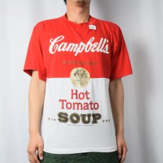 画像2: 80's Campbell's Soup "Hot Tomato" プリントTシャツ XL (2)