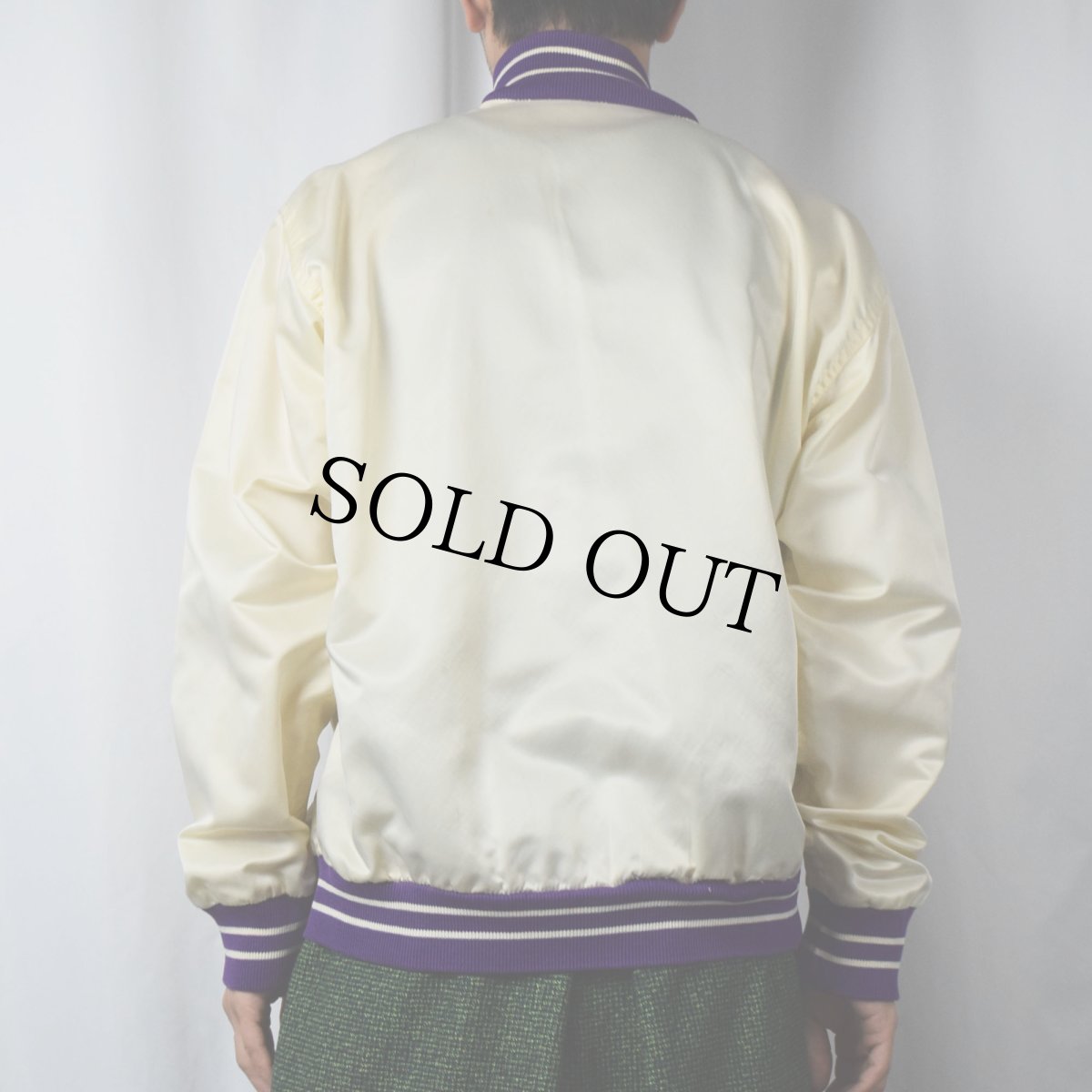 画像3: 〜50's "WATERTOWN" サテンボタンスタジャン (3)