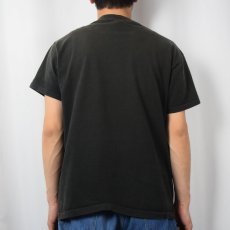 画像3: 90's Levi's USA製 ロゴプリントTシャツ BLACK M (3)