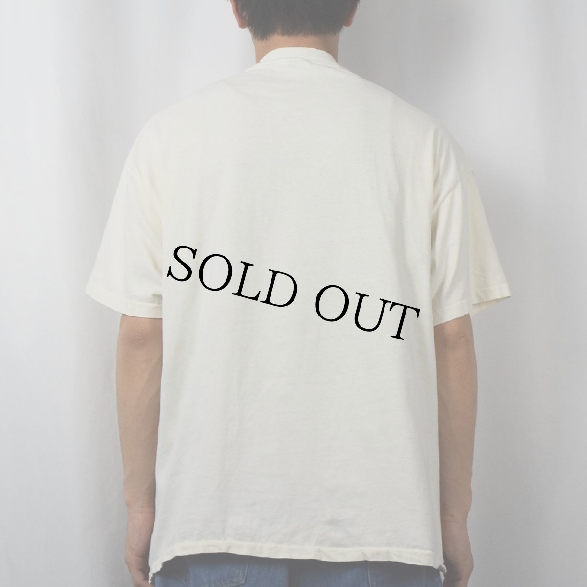 画像3: 90's USA製 ピースマーク×ハト プリントTシャツ XL (3)