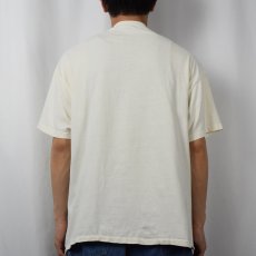 画像3: 90's USA製 ピースマーク×ハト プリントTシャツ XL (3)