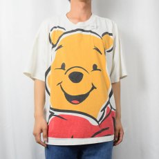 画像2: 90's Disney くまのプーさん キャラクタープリントTシャツ (2)