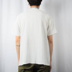 画像3: 2000's USA製 "HAVE A NICE MILLENIUM" モアイプリントTシャツ XL (3)