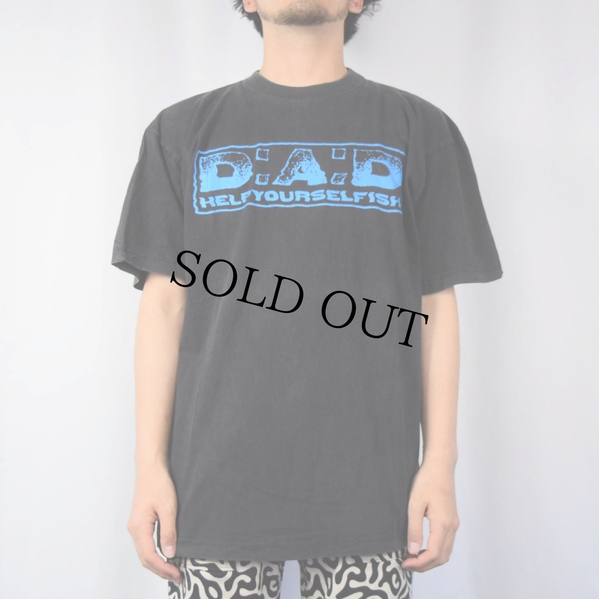 画像3: D-A-D "Helpyourselfish" ロックバンドツアーTシャツ XL (3)