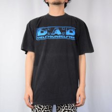 画像3: D-A-D "Helpyourselfish" ロックバンドツアーTシャツ XL (3)