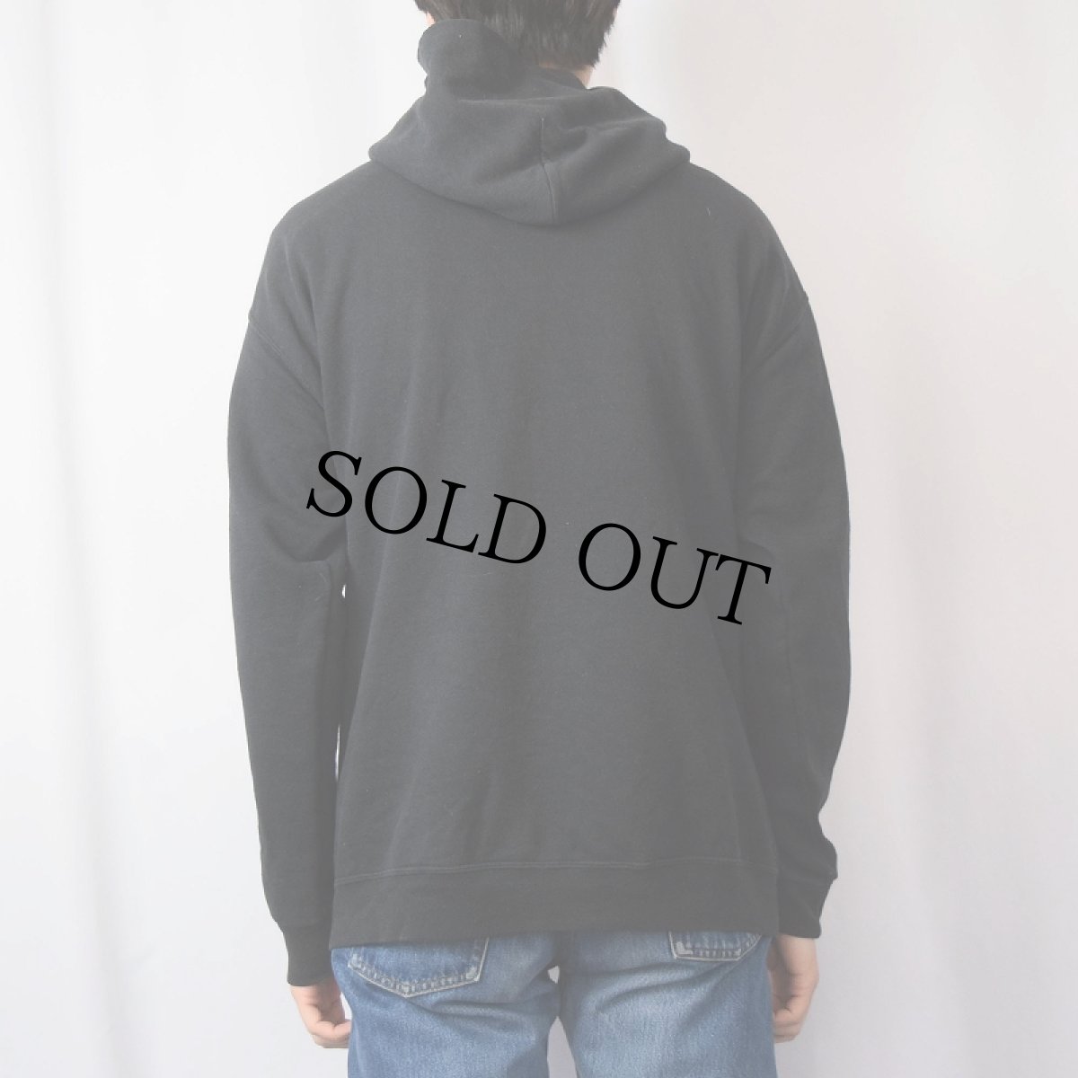 画像3: ZELDA "OCARINA OF TIME" USA製 ゲームプリントスウェットフーディー BLACK (3)