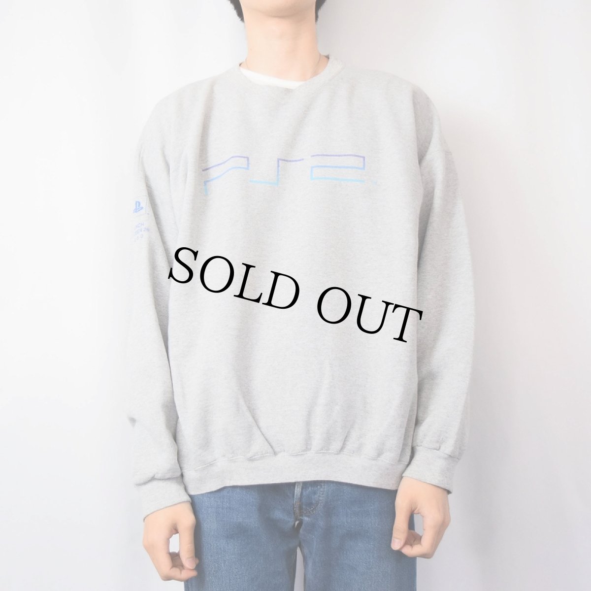 画像2: 2000's PS2 ゲームロゴプリントスウェット (2)