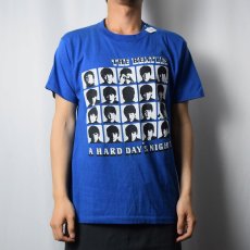 画像2: 80's THE BEATLES USA製 "A HARD DAY'S NIGHT" ロックバンドTシャツ L (2)