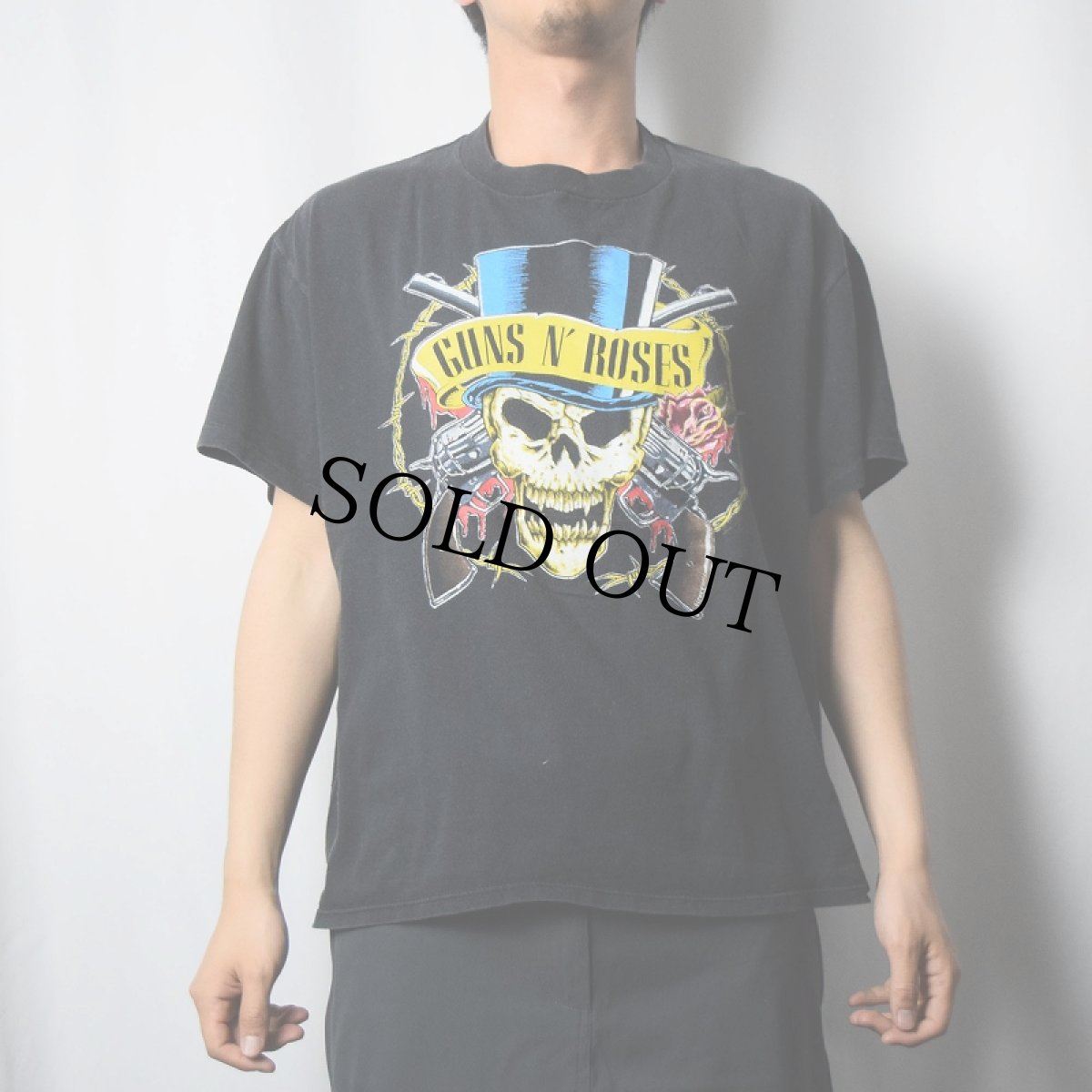 画像3: 1991 GUNS N' ROSES USA製 "GET IN THE RING MOTHERFUCKER" ロックバンドツアーTシャツ BLACK XL (3)