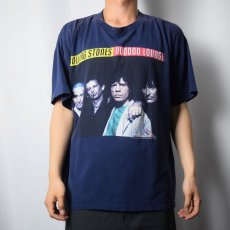 画像3: 1994 ROLLING STONES USA製 "VOODOO LOUNGE" ロックバンドツアーTシャツ NAVY XL (3)