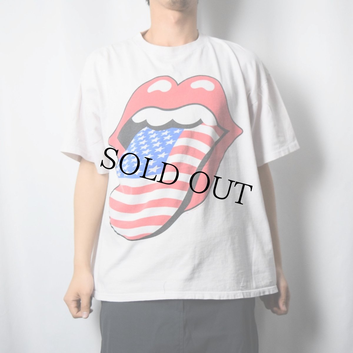 画像3: 1994 ROLLING STONES USA製 ロックバンドツアーTシャツ XL (3)