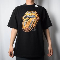 画像3: 1997 ROLLING STONES CANADA製 "Bridges to Babylon" ロックバンドツアーTシャツ BLACK L (3)