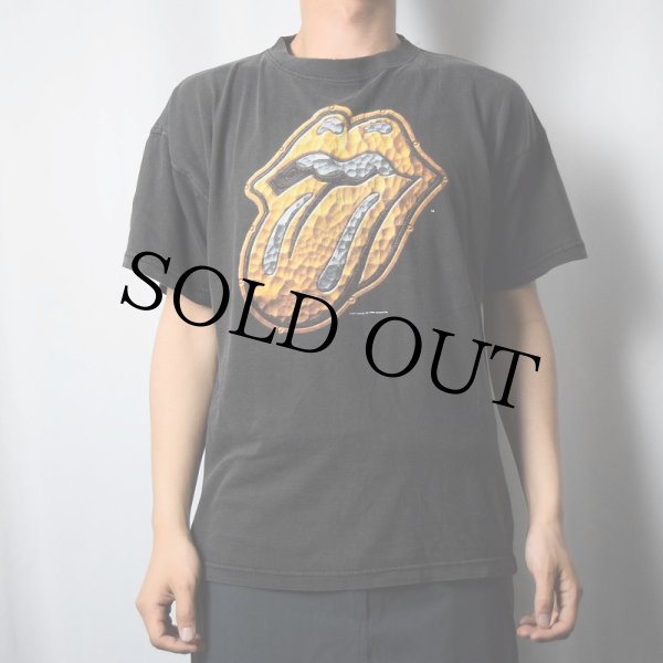 バンドTシャツ 90年代 90s ローリングストーンズ 黒 ブラック 音楽