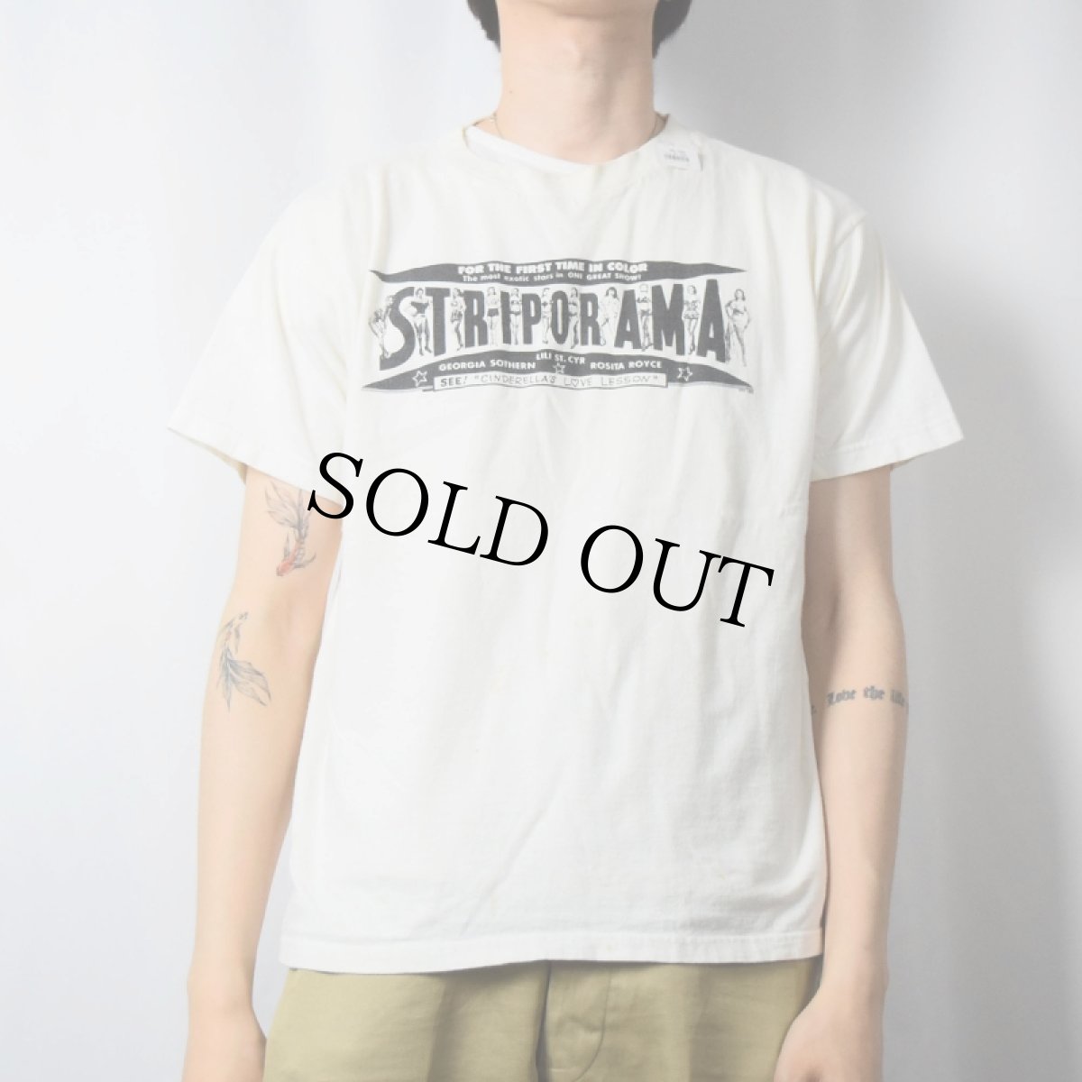 画像2: 1999 STRIPORAMA コメディ映画プリントTシャツ L (2)