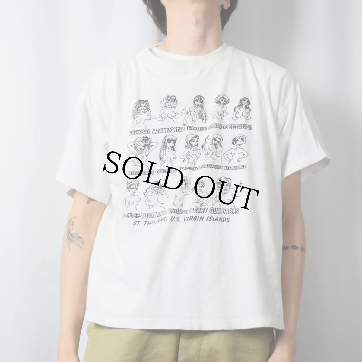 画像2: "ST. THOMAS, U.S. VIRGIN ISLAND" エロTシャツ XL (2)