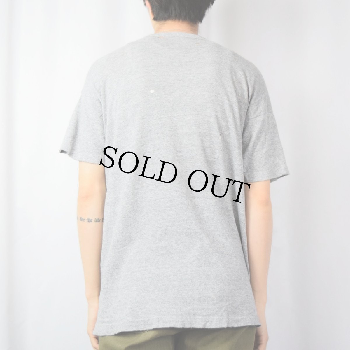 画像3: 80's Champion トリコタグ USA製 "TEXAS TECH" プリントTシャツ L (3)