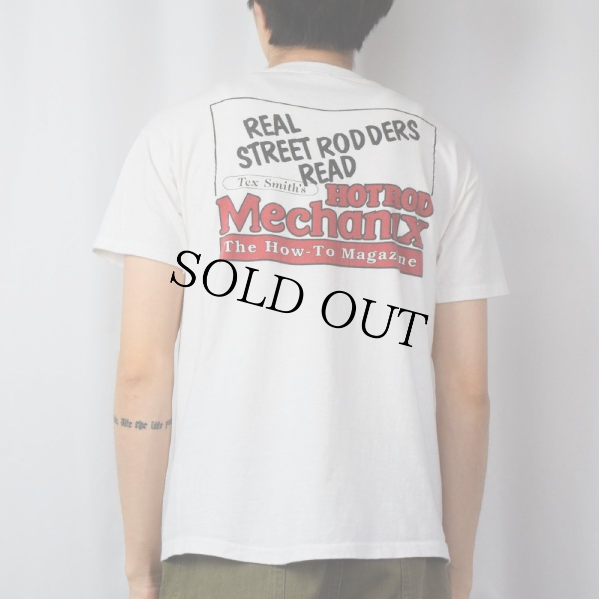 画像4: 80's USA製 "STREET RODS" 車プリントTシャツ L (4)