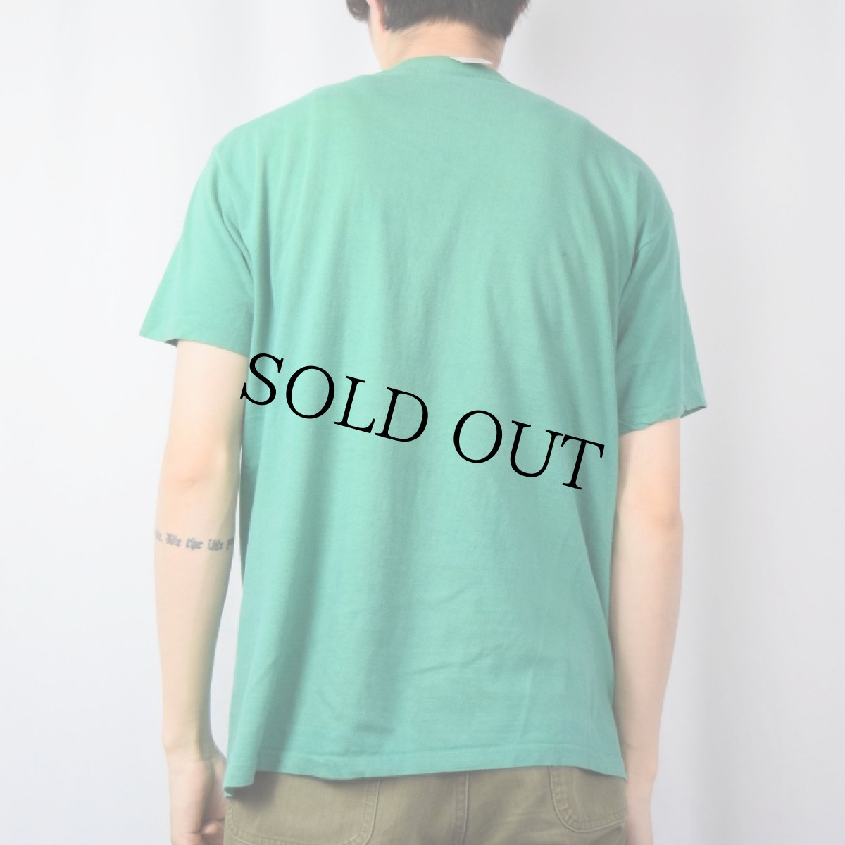 画像3: 70〜80's USA製 "FLORIDA A&M RELAYS" ウイングフットプリントTシャツ XL (3)