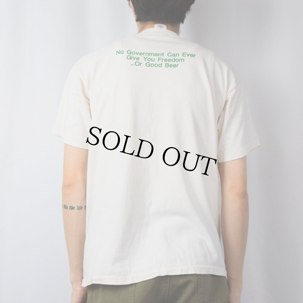 画像3: 90's ANARCHY ALE USA製 プリントTシャツ L (3)