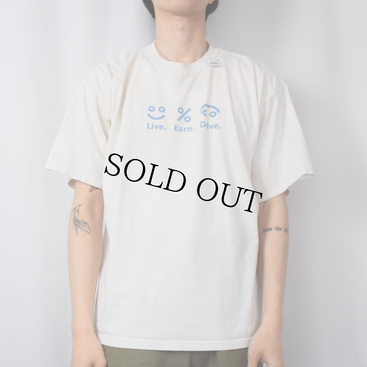 画像3: Mastercard "Live. Earn. Drive." クレジットカードプリントTシャツ XL (3)