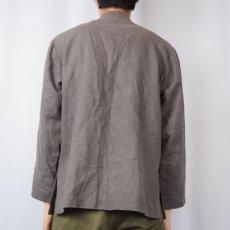 画像3: 【SALE】 リネンチャイナジャケット (3)