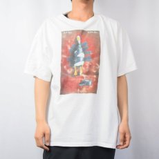 画像2: 90's Will Bullas "duck tape..." アートプリントTシャツ XL (2)