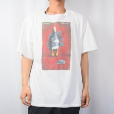 画像2: 90's Will Bullas "duck tape..." アートプリントTシャツ XL (2)