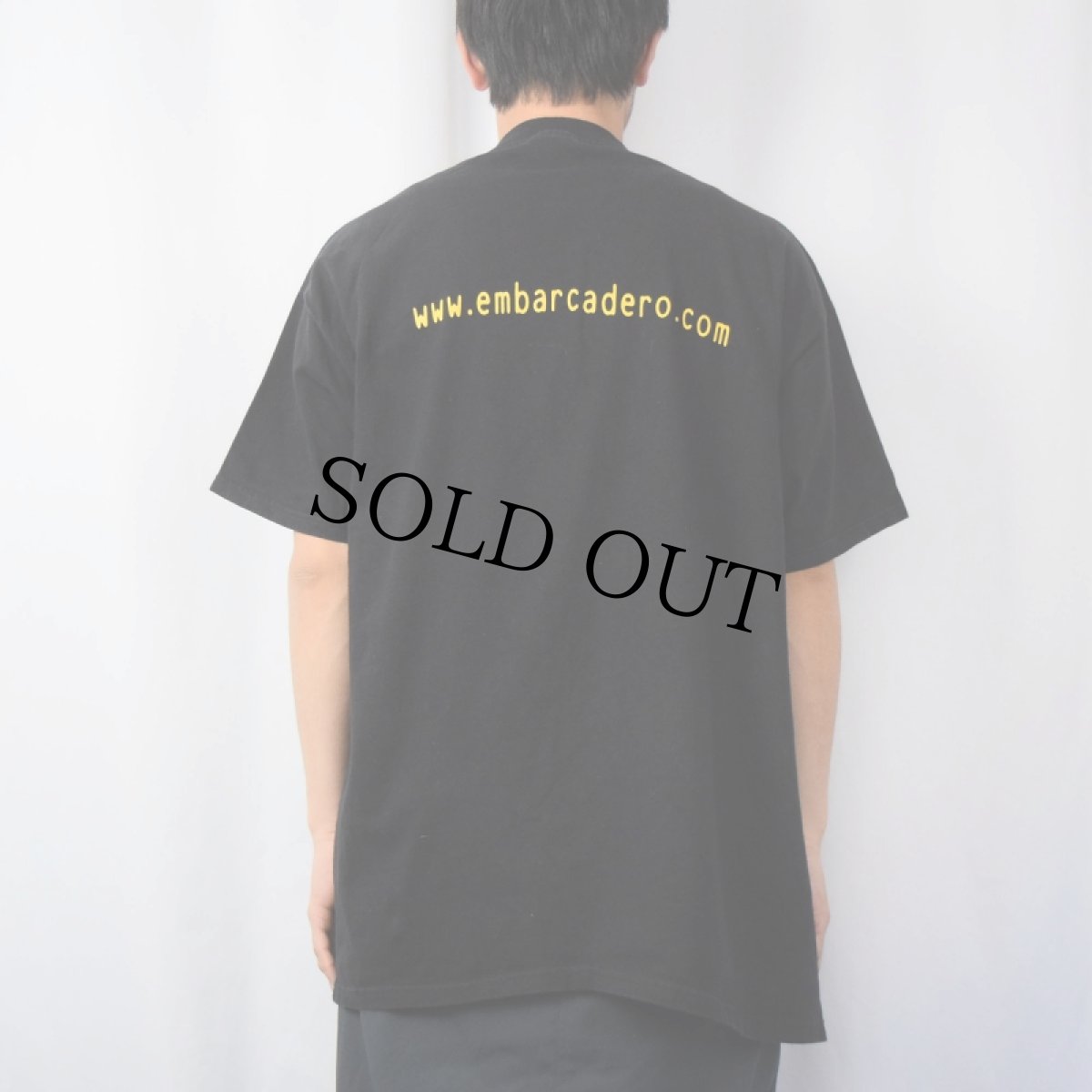 画像4: Embarcadero ソフトウェア企業 シュールイラストTシャツ XL (4)