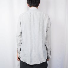 画像3: New Fashion 馬車柄 シルクシャツ SIZE16 1/2 (3)