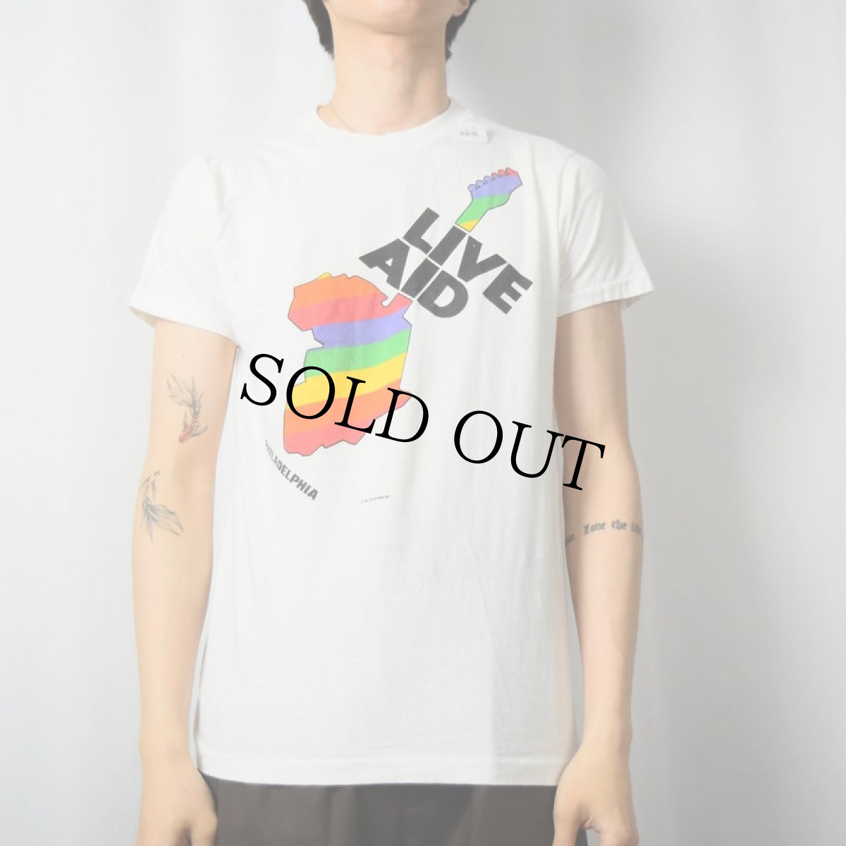 画像3: 1985 LIVE AID チャリティコンサートTシャツ (3)