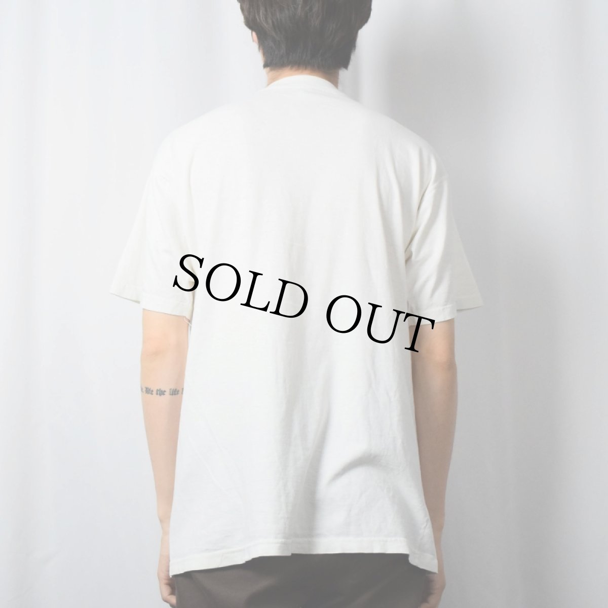 画像3: TAG HEUER 時計ブランド ロゴプリントTシャツ L (3)