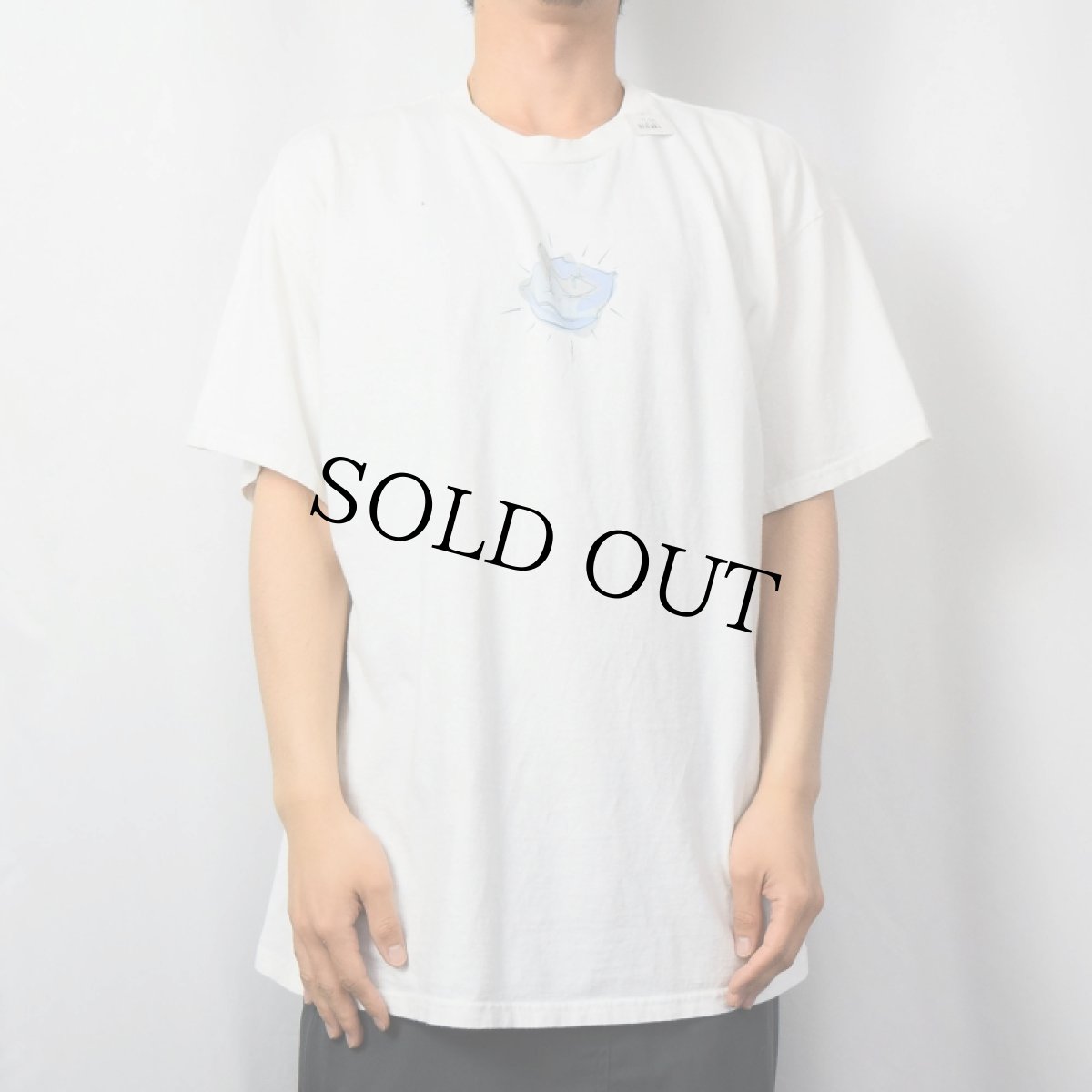 画像3: 90's〜 NIKE "I don't need no invitation to the boll" イラストプリントTシャツ L (3)