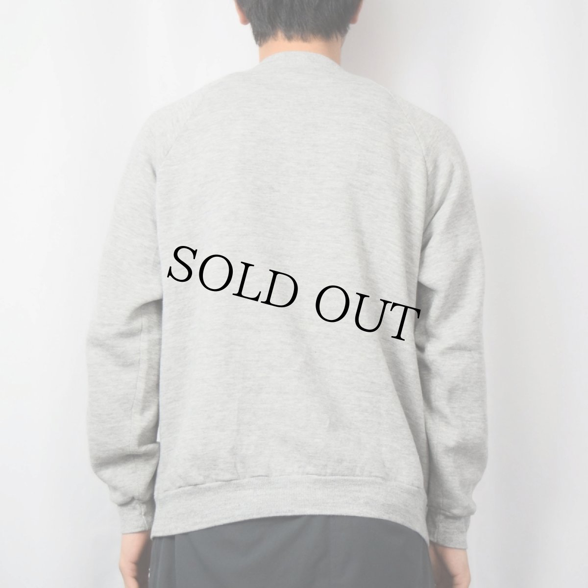 画像3: 80〜90's Disney MICKEY MOUSE USA製 キャラクタープリントラグランスウェット L (3)