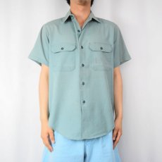 画像2: 70's BIG MAC ポリエステル×コットンシャツ (2)