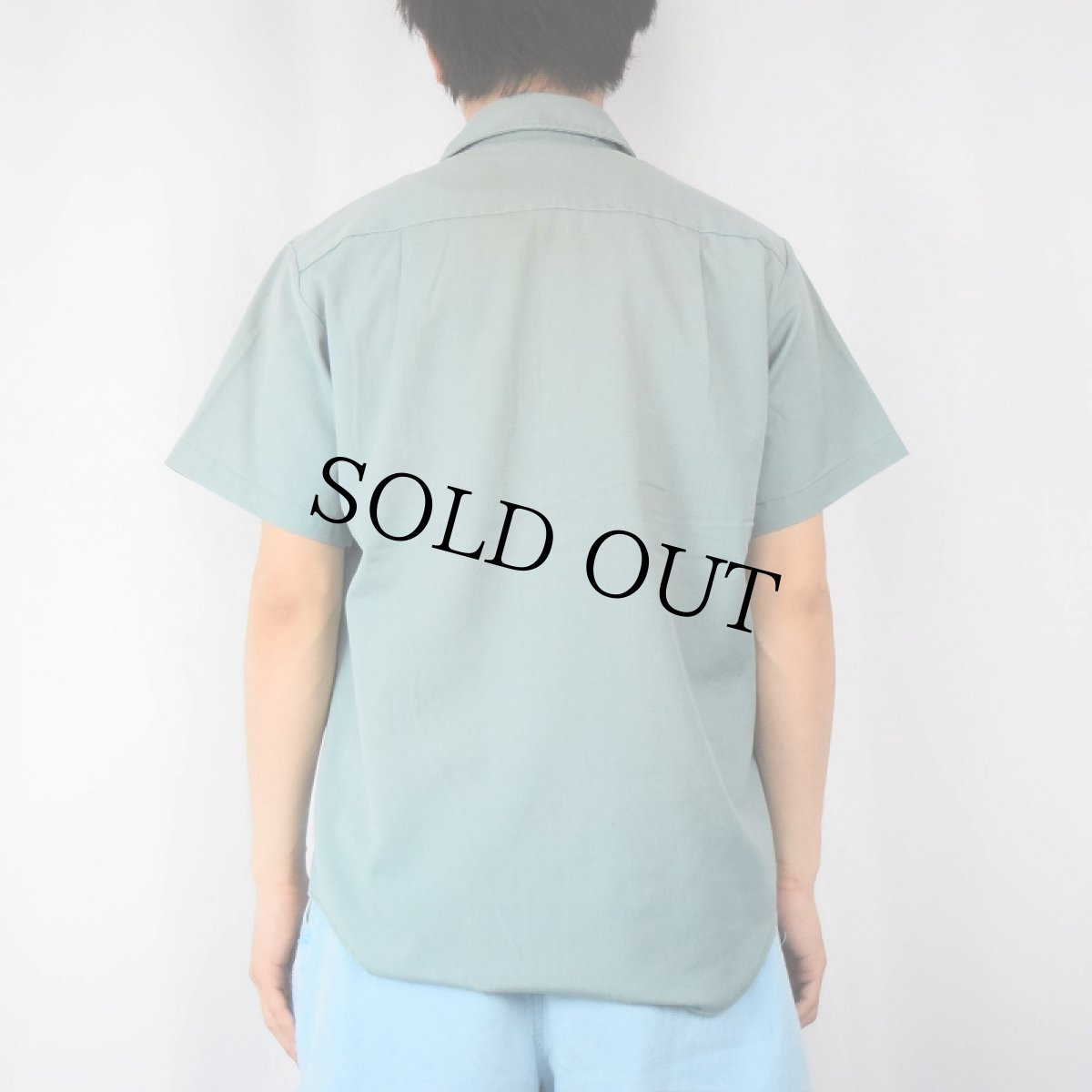 画像3: 70's BIG MAC ポリエステル×コットンシャツ (3)