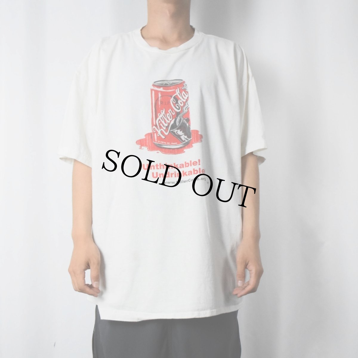 画像3: Killer Coke USA製 キャンペーン運動 プリントTシャツ 2XL (3)