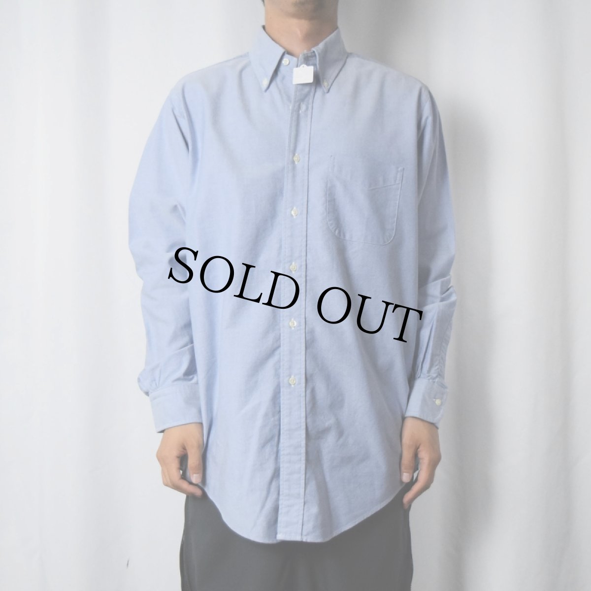 画像2: Brooks Brothers USA製 オックスフォードボタンダウンシャツ SIZE16-34 (2)