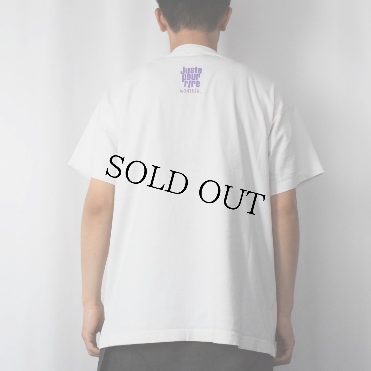 画像3: 90's Juste pour rire CANADA製 コメディフェスティバルプリントTシャツ XL (3)