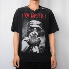 画像3: ZAPATISTA MEXICO "! YA BASTA !" プリントTシャツ BLACK (3)