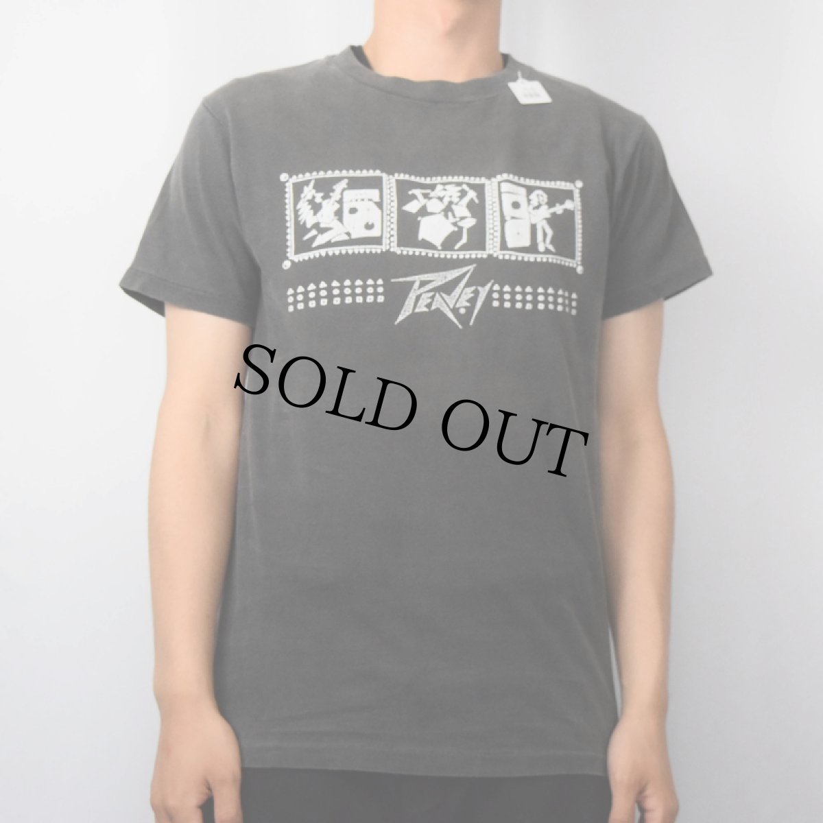 画像2: 80〜90's Peavey USA製 音響機器メーカー プリントTシャツ M (2)