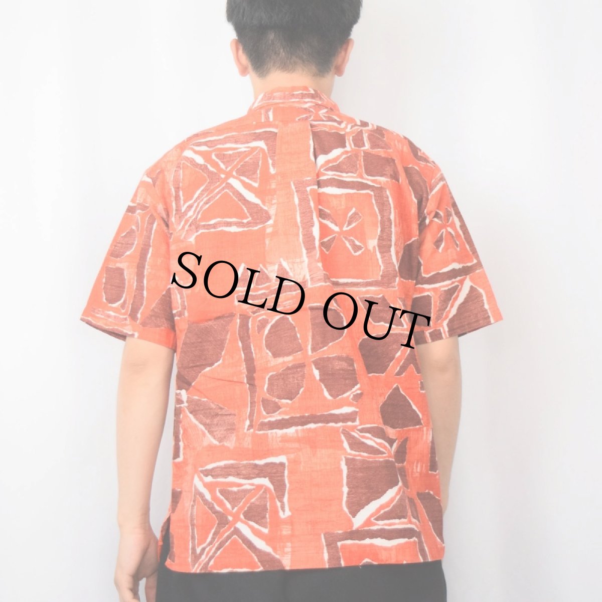 画像3: 60〜70's Diamond Head 総柄 プルオーバーボタンダウンアロハシャツ (3)