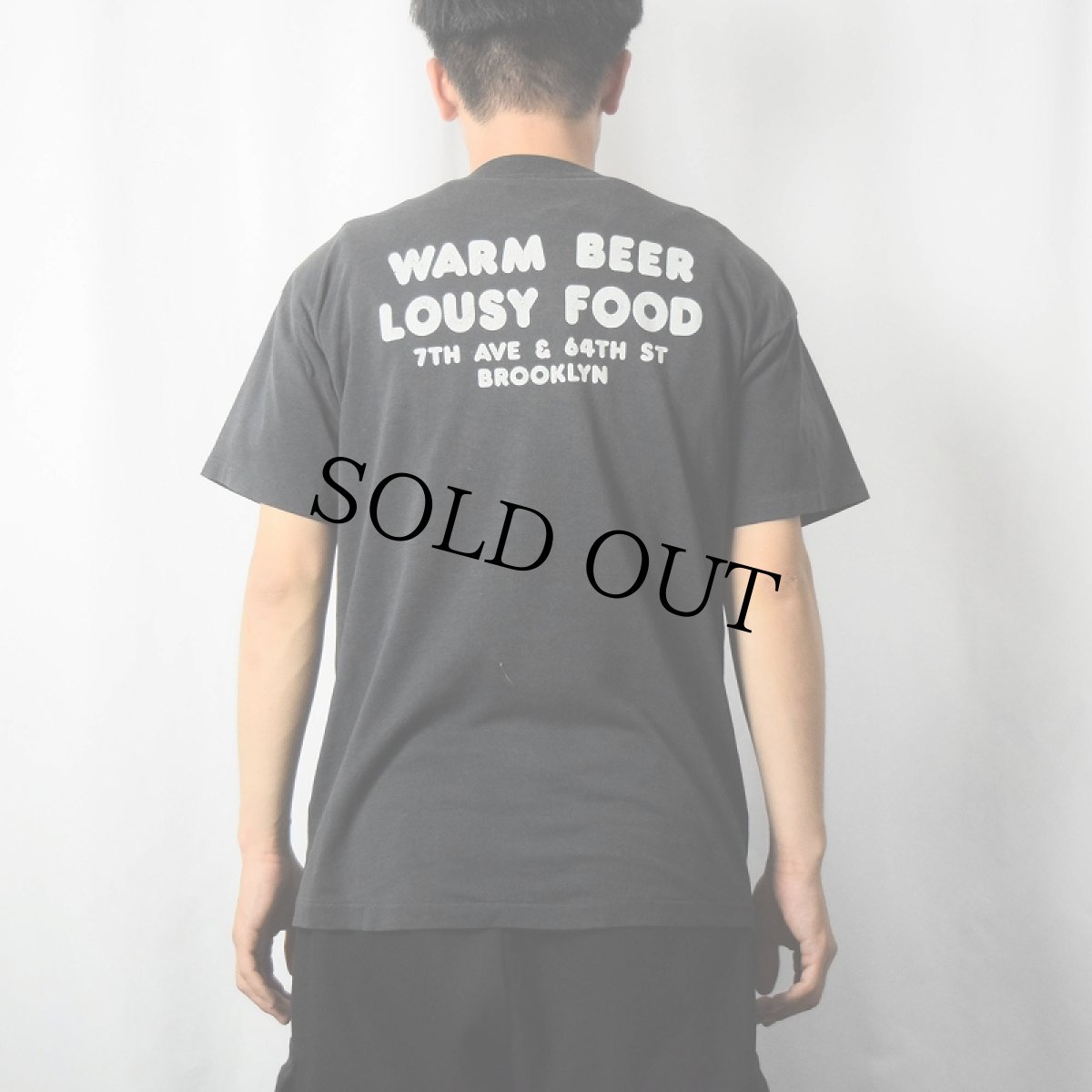 画像4: 80's CRAZY COUNTRY CLUB USA製 レストランバープリントTシャツ L (4)