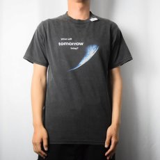 画像3: BOEING "what will tomorrow bring?" 航空宇宙機器製造会社 プリントTシャツ M (3)