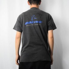 画像4: BOEING "what will tomorrow bring?" 航空宇宙機器製造会社 プリントTシャツ M (4)