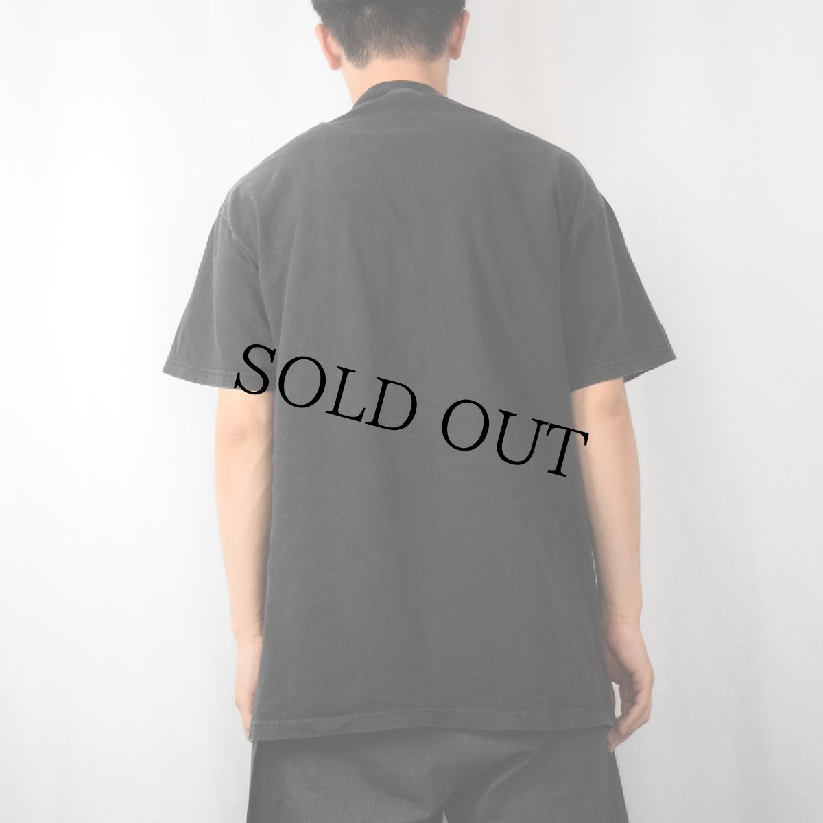 画像3: 90's "Red Bat" コウモリプリントTシャツ L (3)