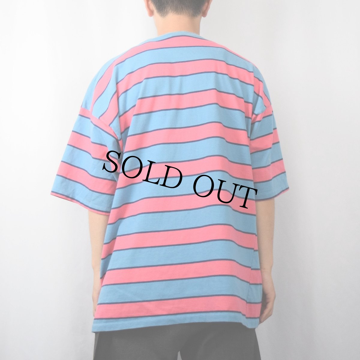 画像3: 90's WORLD WIDE COMPETITION USA製 ボーダー柄 Tシャツ (3)