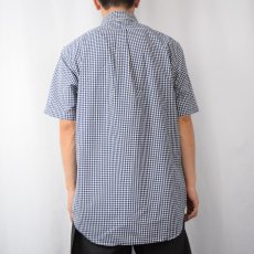 画像3: Ralph Lauren "CLASSIC FIT" ギンガムチェック柄 コットンボタンダウンシャツ M (3)