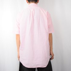 画像3: Ralph Lauren "BLAKE" ギンガムチェック柄 コットンボタンダウンシャツ M (3)