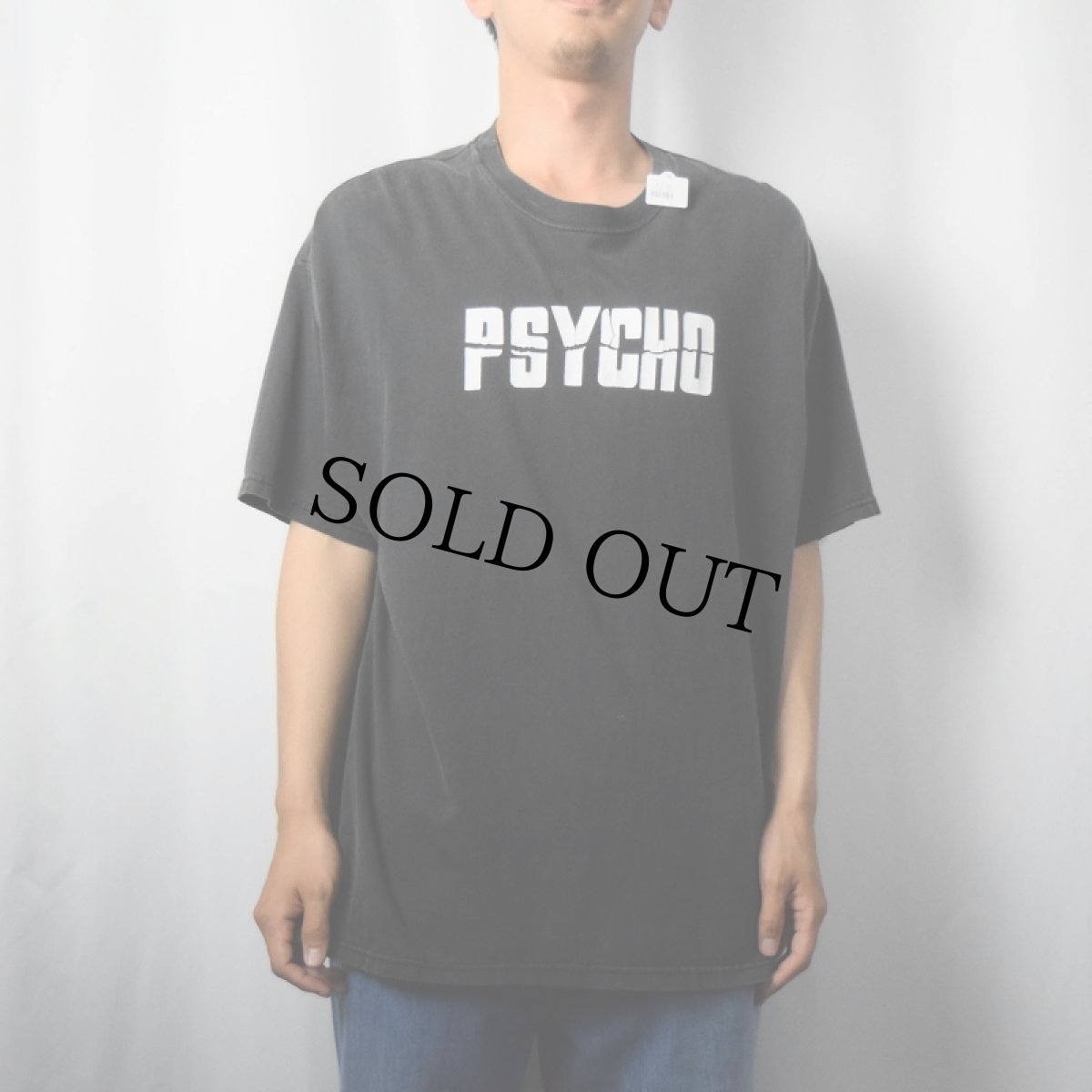 画像2: PSYCHO サイコスリラー映画プリントTシャツ XL (2)